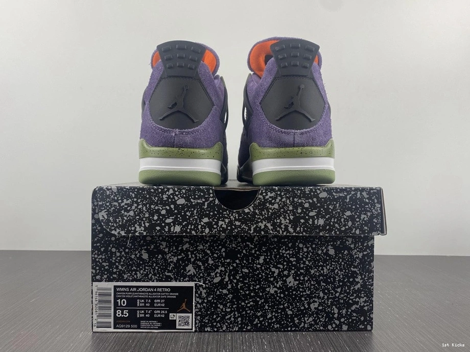 4 AQ9129-500 “Canyon Air Purple” Jordan WMNS 0307